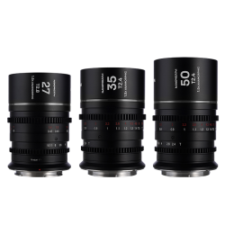 Laowa Nanomorph 1.5X Anamorphic sada 3 objektivů 27mm T2.8 / 35mm T2.4 / 50mm T2.4