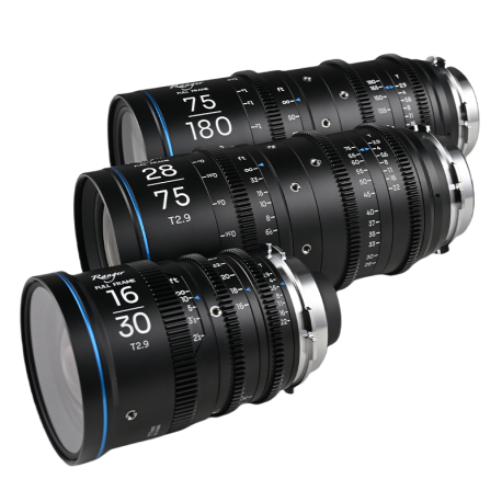 Sada 3 objektivů FF Ranger 16-30 mm + 75-180 mm + 75-180 mm T2,9