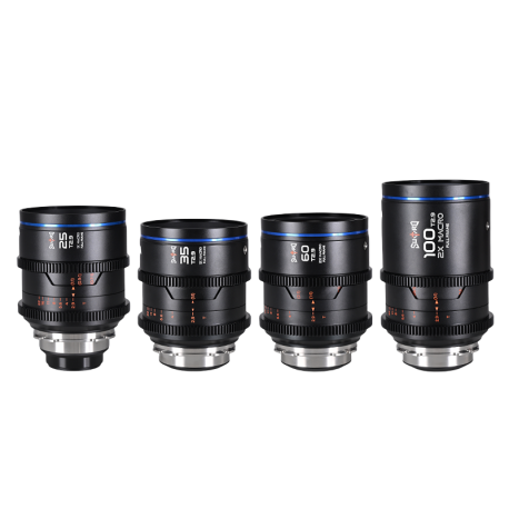 	Laowa Sword Cine 4-Lens Bundle (25 mm, 35 mm, 60 mm, 100 mm) Arri PL (VESW4LENSPL)